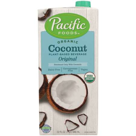 Pacific Foods Pacific Foods Organic Original Coconut Milk 32 fl. oz. Carton, PK12 06750